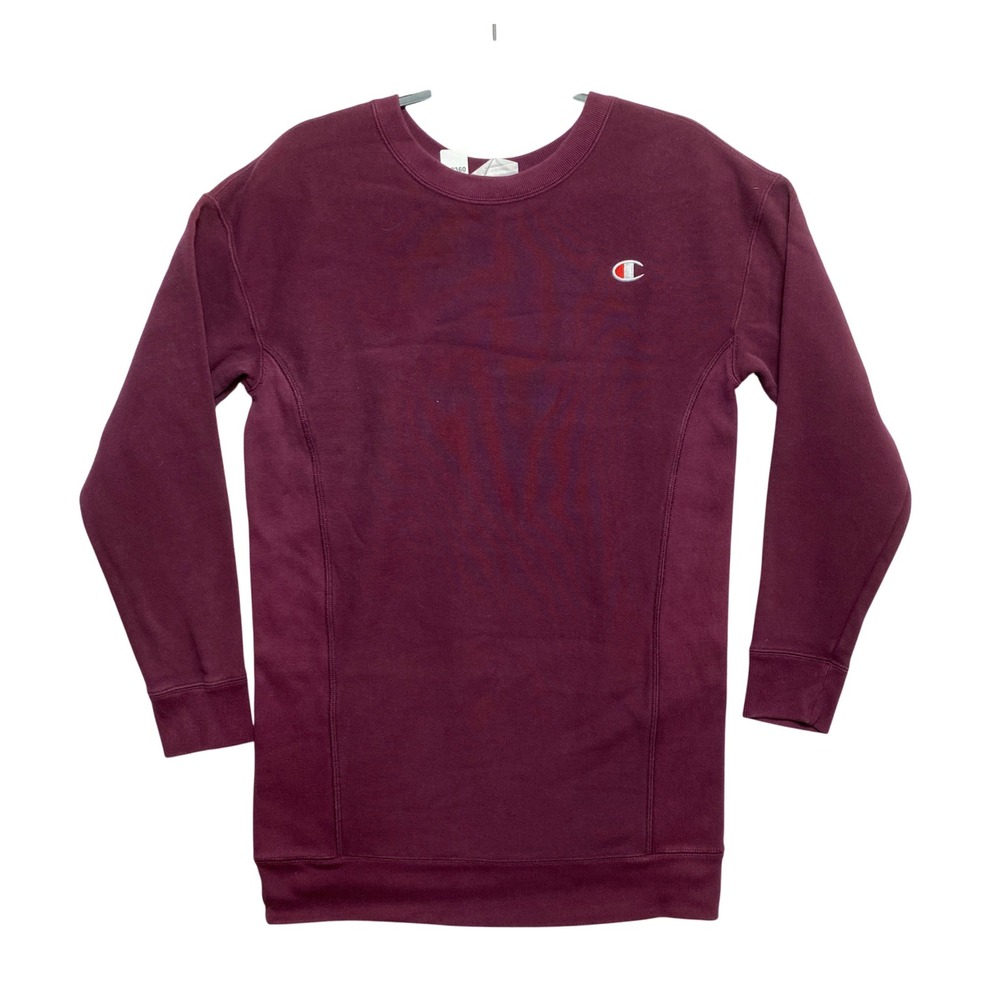 Champion Sweatshirt Womens XS Burgundy Reverse Weave WL245 Embroidered Logo